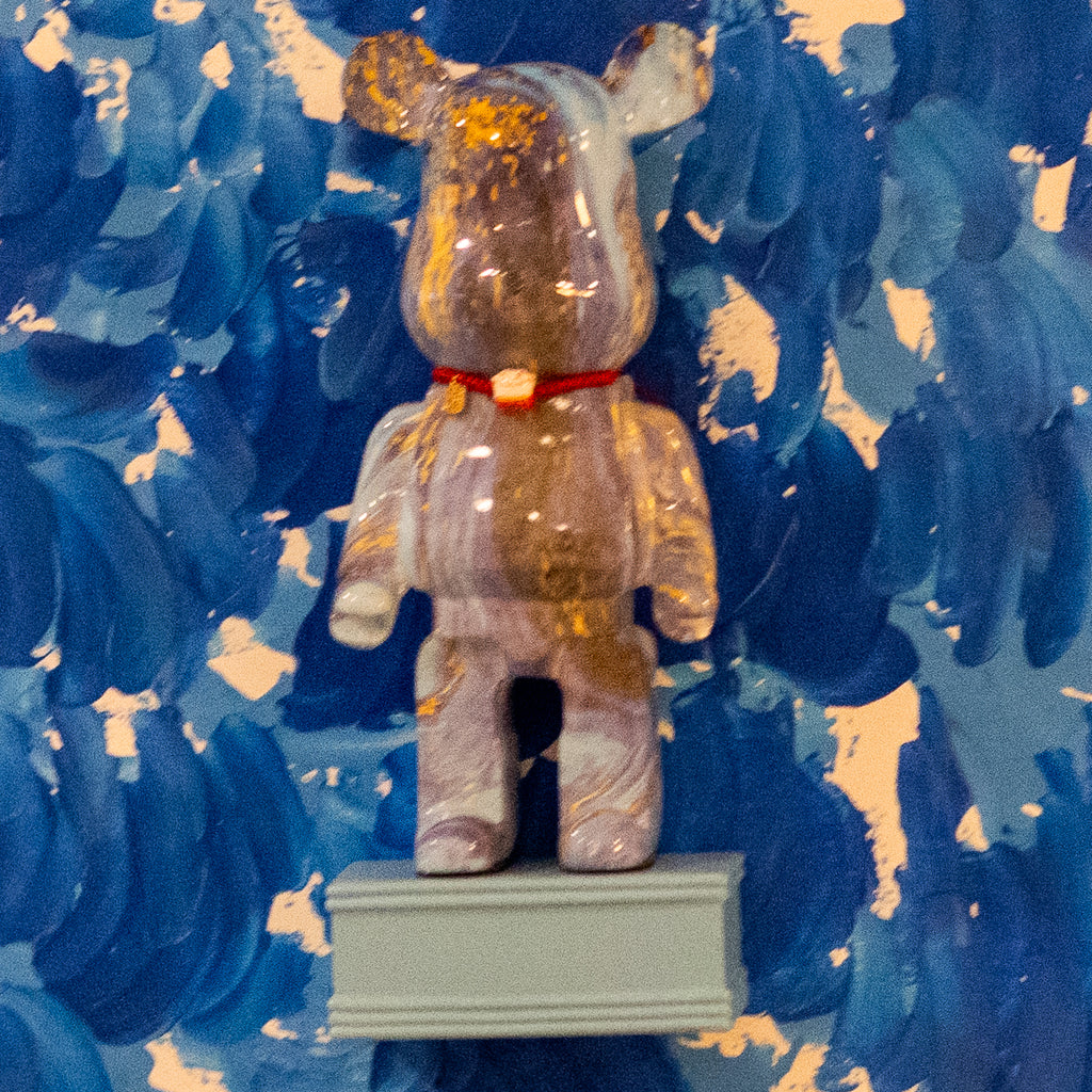 Bear among the blues