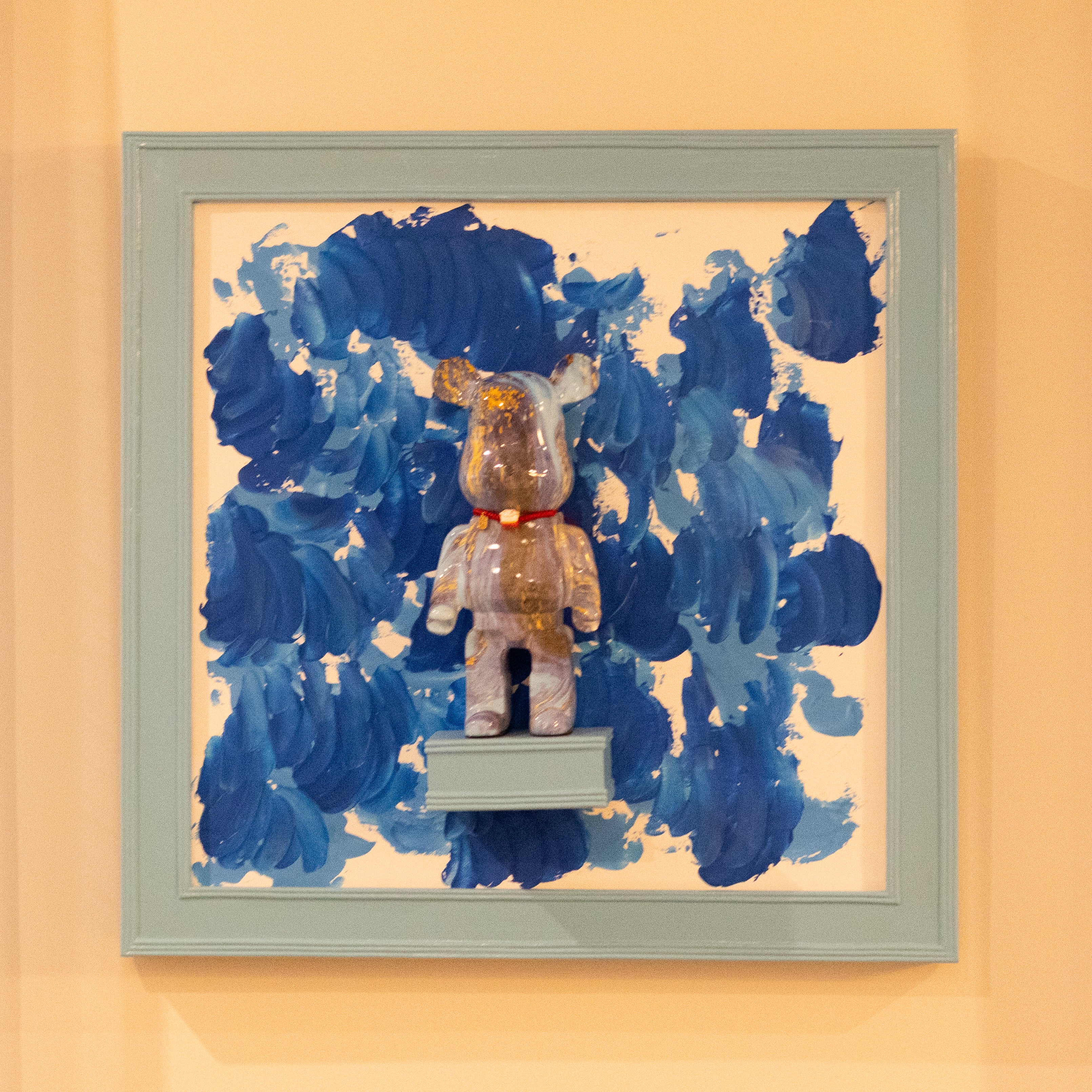 Bear among the blues